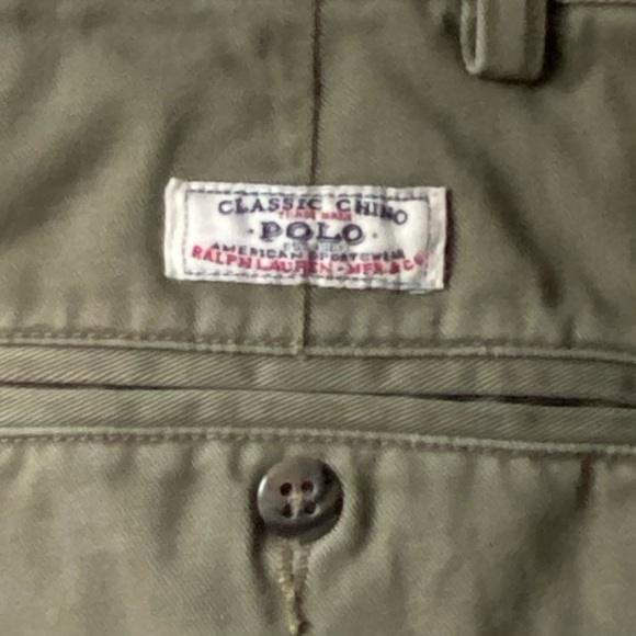 Polo Ralph Lauren Men’s Classic Pleated Chino Size 32/32 - Picture 4 of 10